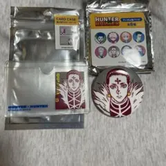 HUNTER×HUNTER クロロ ランダム缶バッジ カードケース セットのサムネイル