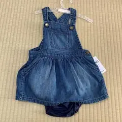 babyGAP デニムジャンパースカート　ブルマ付き