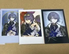 にじさんじ Dytica 周年 チェキ風カード 箔押し サイン 小柳ロウ