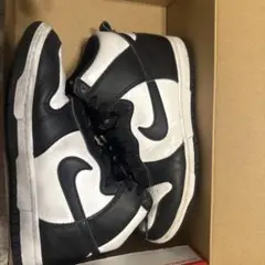 【美品】NIKE パンダダンク ハイカット