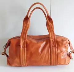 高級・希少】CORBO. コルボ オールレザー ボストンバッグ シルバー925