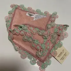 近沢レース　ハンカチ　スイレン　睡蓮のサムネイル
