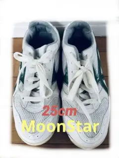 문스타 짐슈즈 25cm 화이트 그린