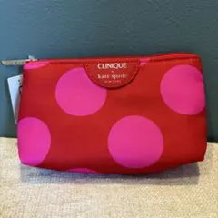 Clinique x Kate Spade ドットポーチ