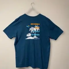 US古着 3XL marriage cruise Tシャツ ブルー ビッグサイズ