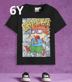 ニコロデオン Nick 90s x SHEIN CHUCKIE キッズTシャツ