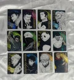 呪術廻戦展　箔押しクリアカード　まとめ売り