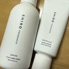 SHIRO ホワイトリリー 洗剤＆柔軟剤 SHIRO ホワイトリリー 洗剤・柔軟剤セット - メルカリ