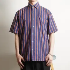 TOMMY HILFIGER ストライプ柄 マルチカラーシャツ /FZ267