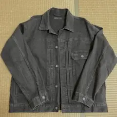 デニムジャケット　黒