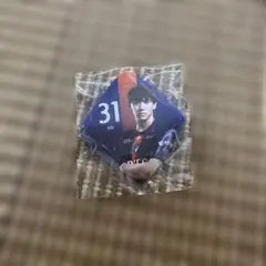 v-ファーレン長崎　土肥幹太選手　ダイヤ型バッチ