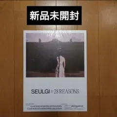 Seulgiスルギ 28 Reasons 新品未開封 トレカ RedVelvet