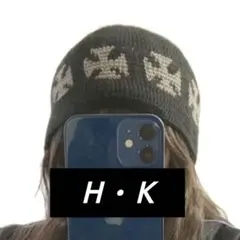 ハンドメイド ニット帽