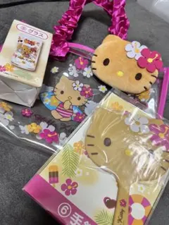 《4点セット》日焼けキティ 一番くじ