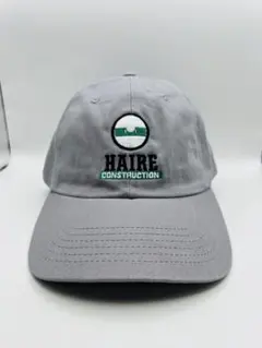 デッドストック HAIRE CONSTRUCTION企業物 キャップ 刺繍USA