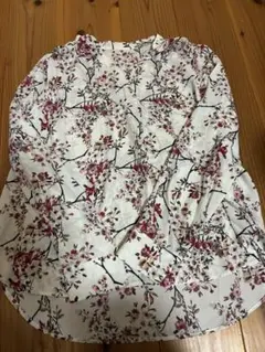 ViS 花柄 長袖シャツのサムネイル