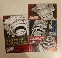 ONEPIECE キャラクターズコレクションカード ルフィ ロー キッド