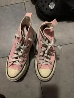 Converse ピンク ハイカットスニーカー