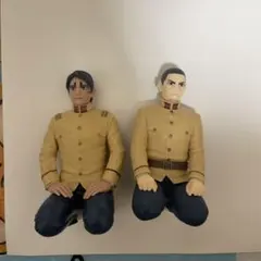 ゴールデンカムイ 月島軍曹 鯉登少尉 ちょこのせプレミアムフィギュア