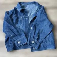 濃いデニムブルデニムジャケット