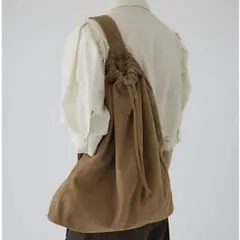数回使用RIM.ARK One handle soft bag キャメル