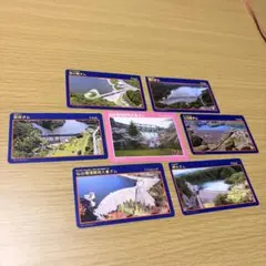 ダム風景ポストカード 7枚セット　宮城県