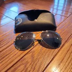 Ray-Ban r サングラス ティアドロップ ミラーレンズ