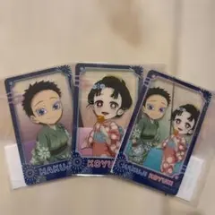 鬼滅の刃　くじ　花火大会　狛治と恋雪　狛治　恋雪　アクリルクリアカード