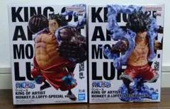 ワンピース KING OF ARTIST ルフィ 2種セットのサムネイル