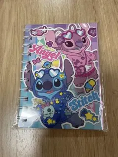 ディズニー スティッチ エンジェル シール帳 Happyくじ