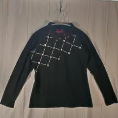 19-7clunk レディース　長袖カットソー　Mサイズ　黒