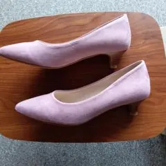 オリエンタルトラフィック 美品春にも使える!スェード調パンプス