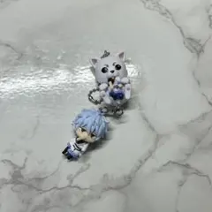 【銀魂 つまんでつなげてマスコット】坂田銀時 定春