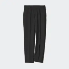 ユニクロ スマートアンクルパンツ ブラック UNIQLO オフィスカジュアル