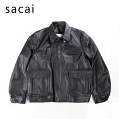 2026年最新】sacai 25ss leather jacketの人気アイテム - メルカリ