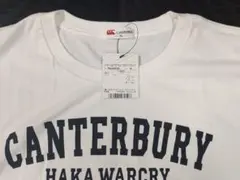 CANTERBURY Tシャツ ホワイト HAKA WARCRY XLサイズ