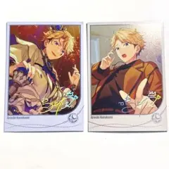 あんスタ　中国 限定 招募 スカウト ポラロイド 2弾　2点 鳴上嵐