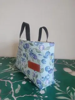 バッグインバッグ✿北欧花柄✿ハンドメイド