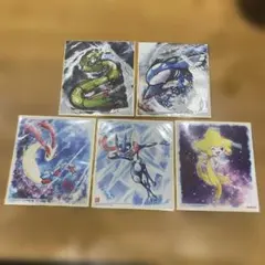 美品 限定 ポケモン ミニ色紙 3枚セット ミュウツー ミュウ - メルカリ