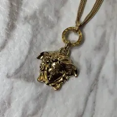 versace medusa necklace triple chain gpのサムネイル