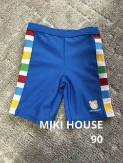 【中古】ミキハウス　水着 90