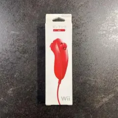 [新品未使用] Wii ヌンチャク レッド