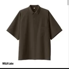MUJI Labo 風を通す 汚れが落ちやすいポロシャツ 無印良品 XL茶のサムネイル