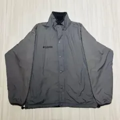 00s Columbia フリースシェルジャケット　リバーシブル　M グレー