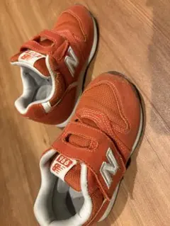 New Balance 赤寄りのオレンジ スニーカー 15.5