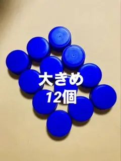 ペットボトルキャップ　大きめ　12個