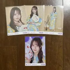佐藤璃果 浴衣2025 生写真 座りヨリ＋3種コンプ レアポ 乃木坂46