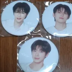 TXT ヨンジュン ボムギュ テヒョン カプセルトイ 缶バッジ 3個セット