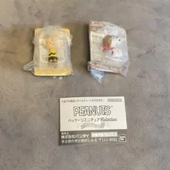 PEANUTS パッケージミニチュアコレクション　ガチャ