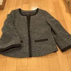 リフレクト　日本製ノーカラージャケットのサムネイル